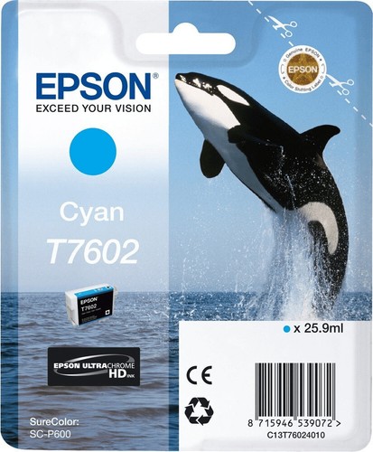 Original epson t7602 cyan - original,