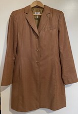 Aust Jacke Mantel Leder Optik