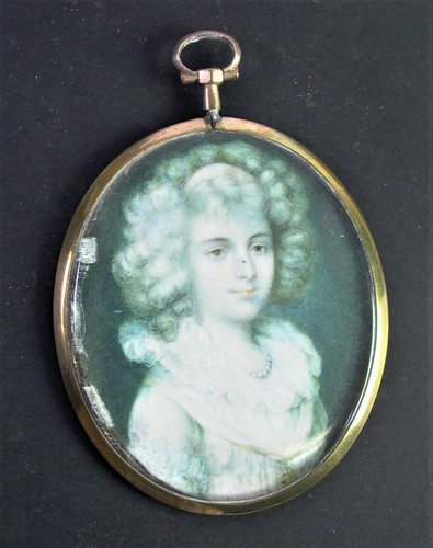 Feines antikes miniatur - -,