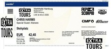 CHRIS HARMS - Ticket Hamburg