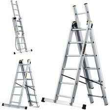Pro aluminiumleiter teilig - pro-aluminiumleiter, 3-teilig