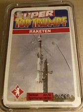 Super Top Trumpf Raketen Vintage Berliner Spielkarten Art.Nr. 08304 Komplett