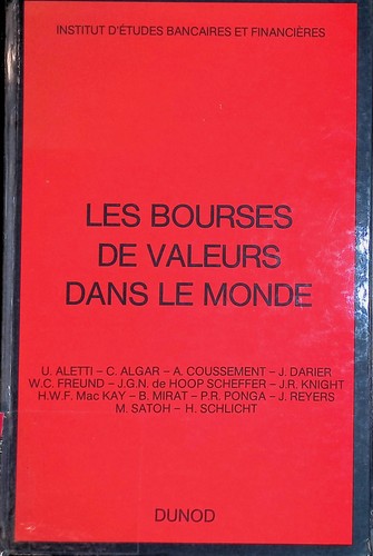Les bourses valeurs - les, de