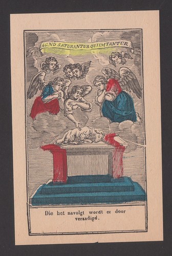 Andachtsbild das lamm - lamm, gottes
