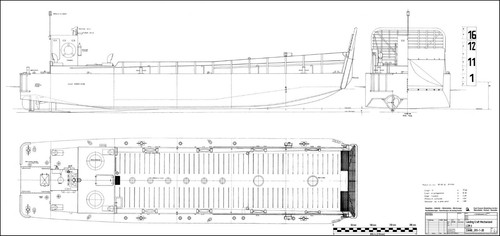 Lcm landungsboot us - lcm, m