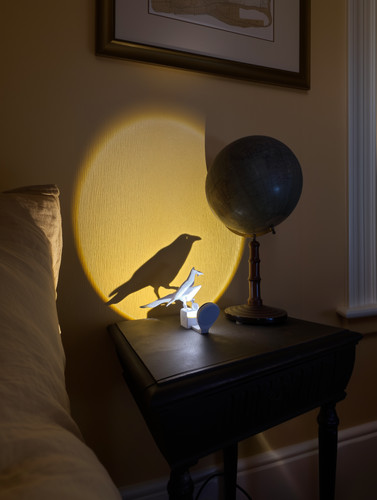Krähe lampe led tischleuchte - lampe,