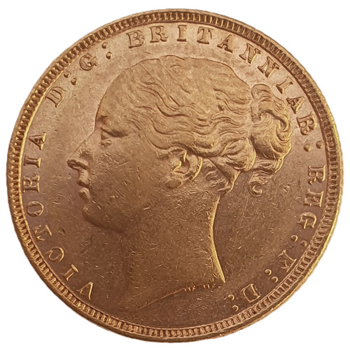 1873 queen victoria young head - victoria,
