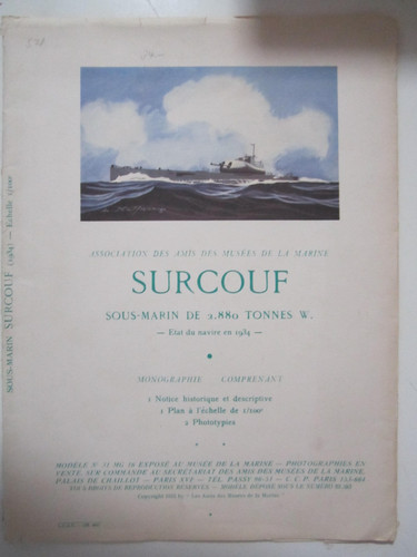 Kreuzer surcouf - u-kreuzer,