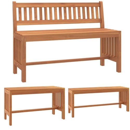 Gartenbank sitzbank massivholz - gartenbank,