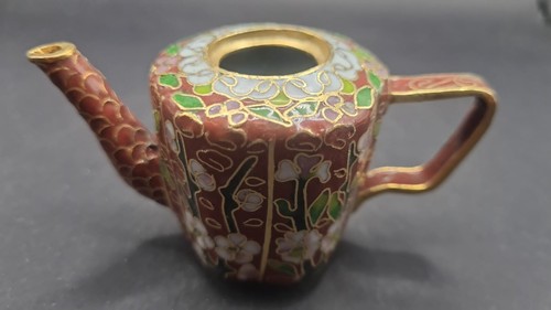 Cloisonne teekanne bunt - teekanne, deko