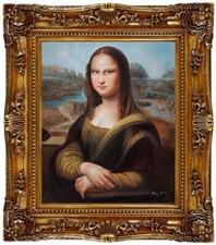 Ölbild Mona Lisa - Leonardo