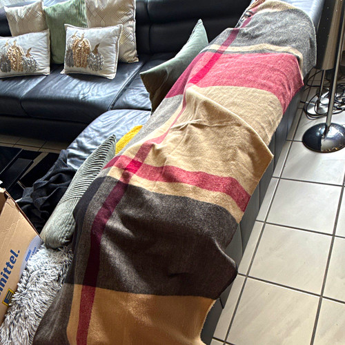 Kuscheldecke kariert