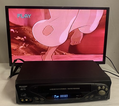 Sharp h813u vhs 4 - vc-h813u,