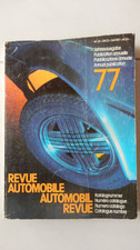 Automobil Revue 77 Revue automobile Katalog Autosalon Genf 1977
