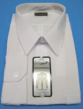 Pilotenhemd Pierre Clereau, Farbe weiß, langarm