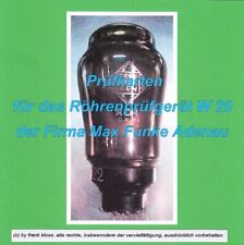 Prüfkarten für das