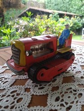 altes Blechspielzeug, Raupe