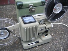 N8 Filmprojektor Eumig P8 + Koffer + 1Film funktionsfähig getestet intakt antik