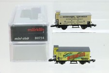 Z Märklin mini-club DB 80714 Bierwagen Dortmund Dinkelacker Güterwagen OVP N108