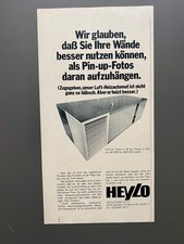 Heylo Therm Luft-Heizautomat Sarstedt 1971 Vintage Ad Werbung Reklame