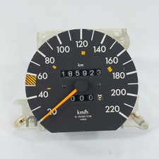 Mercedes W124 Tacho Tachometer 300D 5 Gang 220kmh Motometer 1245427006