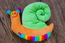 ESCHA Süße Bunte Schnecke Ca.24cm Baby Spielzeug Stofftier