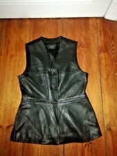 VIRMANI Weste schwarz Grösse 40