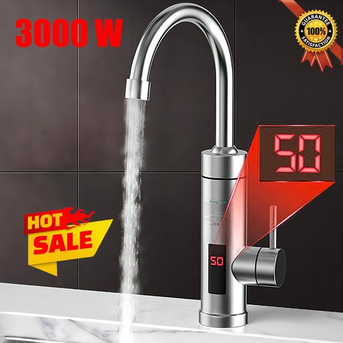 Heiß elektrische wasserhahn - heiß,
