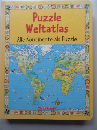 Puzzle weltatlas annette - 🔴puzzle,
