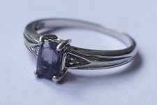 Ring 925 Silber viereckiger