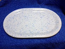 Arzberg Daily Points Blue Blue Servier Teller 32 cm Vorlege Platte Punkte blau