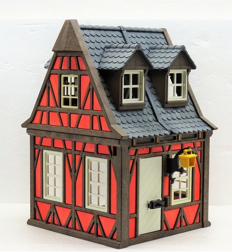 Rotes fachwerk haus playmobil - fachwerk,