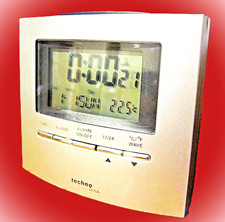 Uhr / Wecker "techno" -
