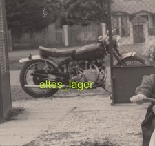 orig. Foto Motorrad Vincent