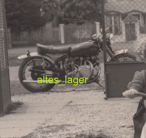 Orig foto motorrad vincent - motorrad,