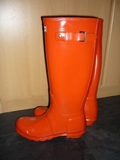 Hunter Damen Gummistiefel orange Gr. 38 *neu*