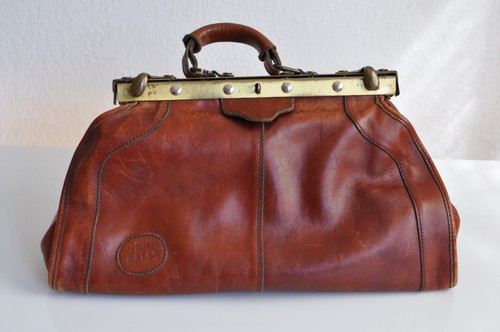 Antike gladstone doktors bag - antike,