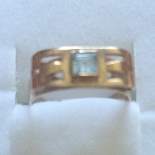 333 gelbgold bandring - gelbgold,