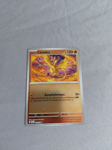 Pokémon karte lavados - karte,