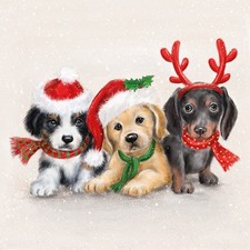 20 Servietten Sweet Dogs Hunde