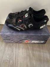 Sidi Ergo 2 Carbon Rennradschuhe Fahrradschuhe schwarz Gr. 45,5
