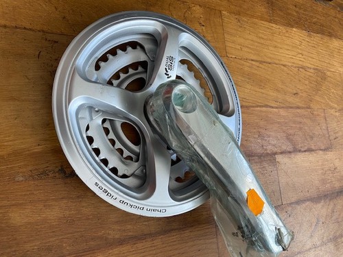 Shimano kettenrad alu - alu, dual