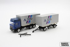 Herpa MAN F90 Wechselbrücken-LKW-Anhänger "Thyssen Cargo-Box" 1:87 /H25273