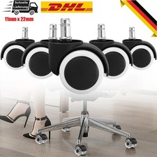 5x Bürostuhlrollen Ø50mm