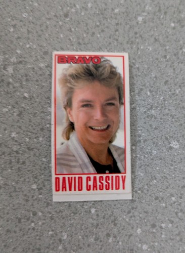 David cassidy bravo sticker - cassidy,
