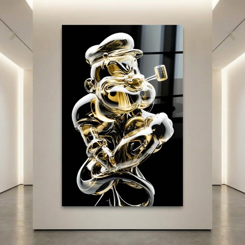 Luxus popeye seemann wandbild - luxus,
