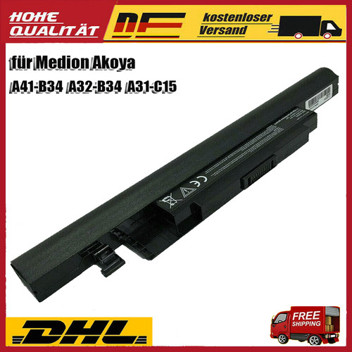 Medion akoya akku a41 b34 - medion, a41-b34