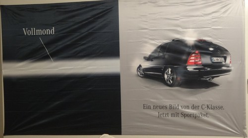 Mercedes benz fahne banner - benz,