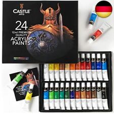 24pc Acrylfarbe Set für Anfänger, Studenten oder Künstler. Perfekte Mischung au