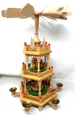 Pyramide Märchenfiguren Erzgebirge 4-stöckig DDR Weihnachtspyramide 45cm /P5.9/4